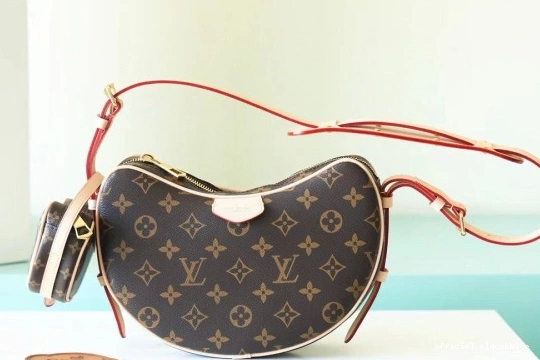 Official oldcobbler LOUIS MM VUITTON Croissant 0708